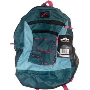 High Trails Pink Hiking Backpack Blue Pink New With Tags